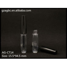 Transparent&Empty Plastic Round Lip Gloss Tube AG-CT14, AGPM Cosmetic Packaging , Custom Colors/Logo